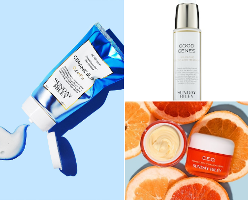 Skincare recs cover photo collage