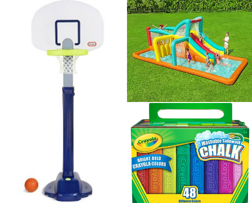 Outdoor Summer Fun at Home for Kids! cover photo collage