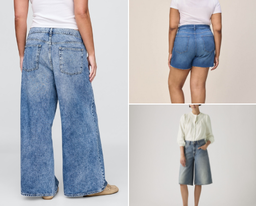 These Trendy Jeans Make Denim a Summer Essential: Y2K Denim Skirts, White Jeans & More cover photo collage
