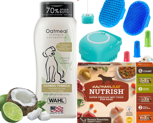 🐶 Rosie & Nala's Favorite Products cover photo collage