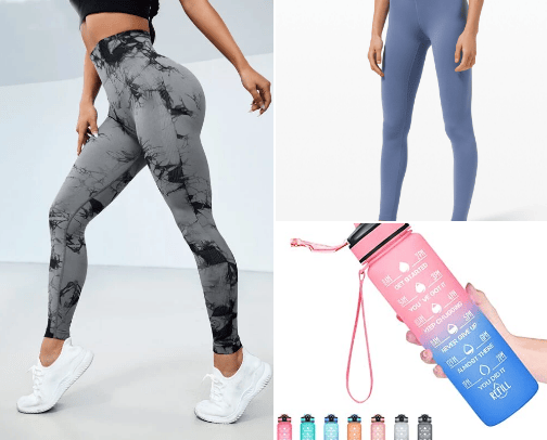 gym must haves cover photo collage