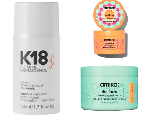Hair Masks cover photo collage