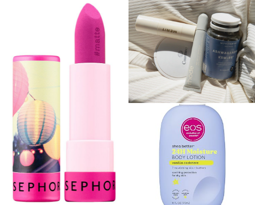 My favorite beauty recs cover photo collage