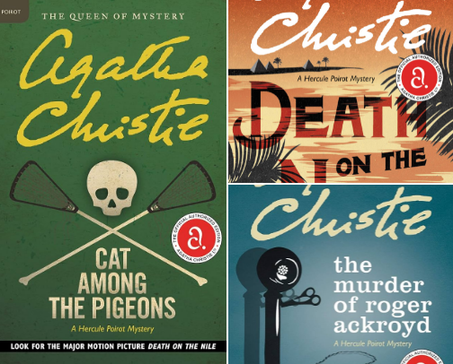 Hercule Poirot's Best & Other Agatha Christie Recommendations cover photo collage