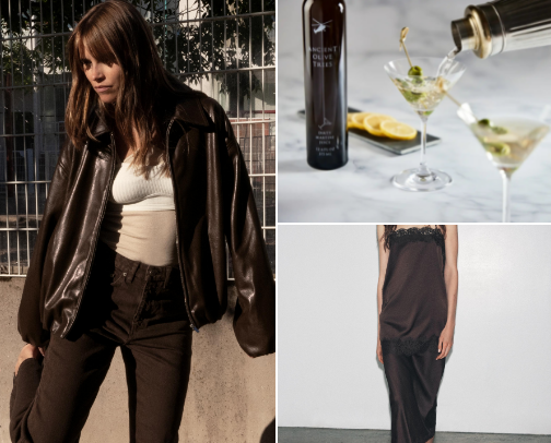 The Chocolate Brown Edit cover photo collage