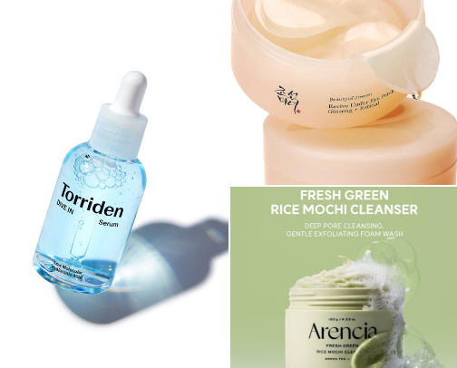 My skincare essentials 🤍✨ cover photo collage