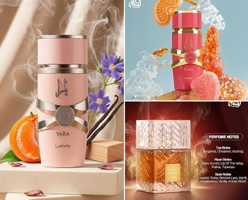 Perfumes Worth Every Compliment cover photo collage