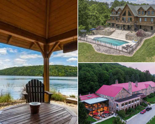 Secluded Virginia Escapes: Peaceful Getaways Off the Beaten Path cover photo collage