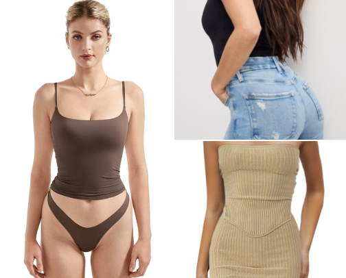 feminine & flattering clothing essentials (2025) cover photo collage