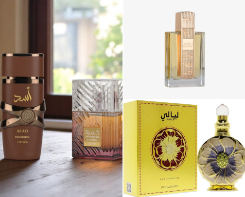 Middle Eastern Perfumes cover photo collage