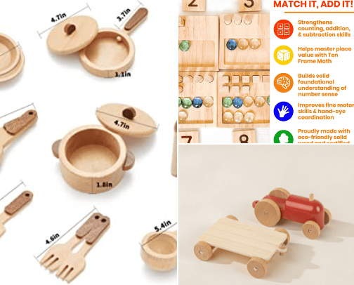 Toddler Toys: 3+years cover photo collage