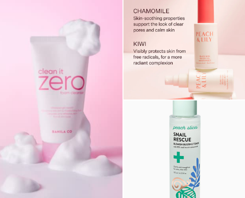 Quick Skin Care Routine cover photo collage
