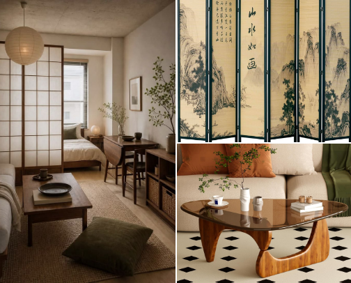 Oriental Chic Decor and Finds cover photo collage