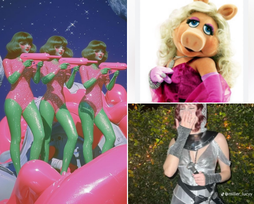 IT Girl Halloween Costumes of 2026 💋👻🍷 cover photo collage