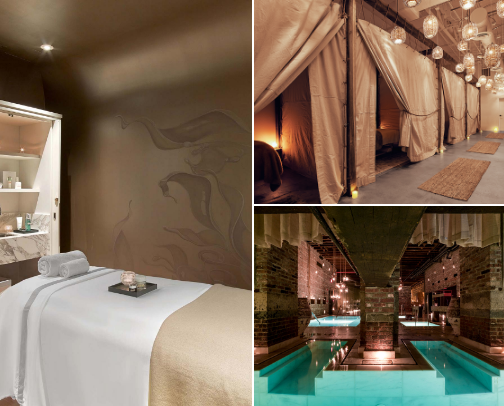 Spa Series: Luxe to Local cover photo collage