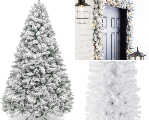 White Christmas Decor cover photo collage