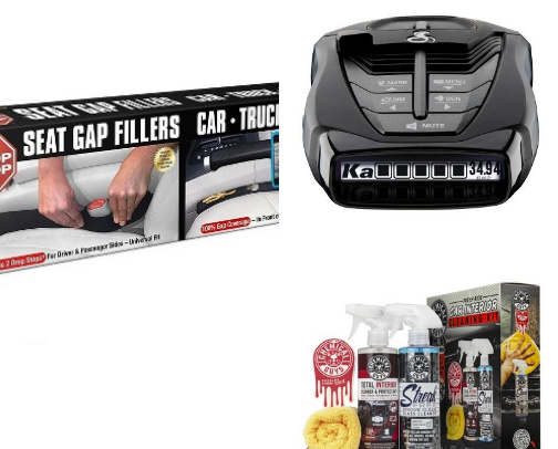 car accessories/clean cover photo collage
