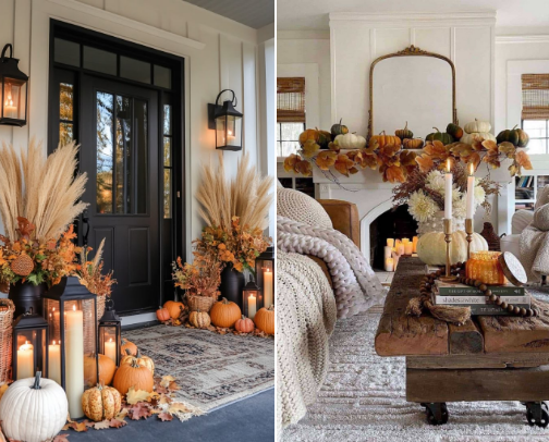 How To Create The Perfect Fall Ambiance 🕯️🍂🎃 cover photo collage