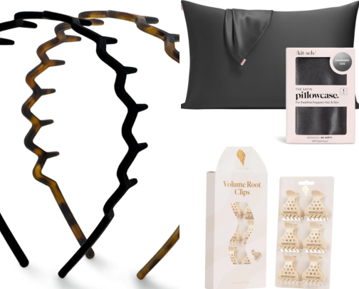 Curly Hair Accessories To Make Everyday a Good Hair Day cover photo collage