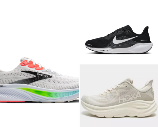 First Mile Comfort: The Best Cushioned & Easy-Running Shoes for Beginners cover photo collage