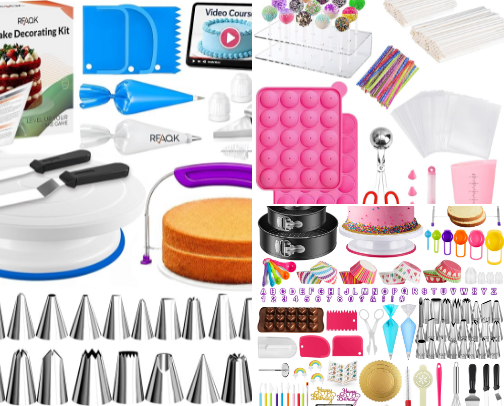 The Home Baker cover photo collage