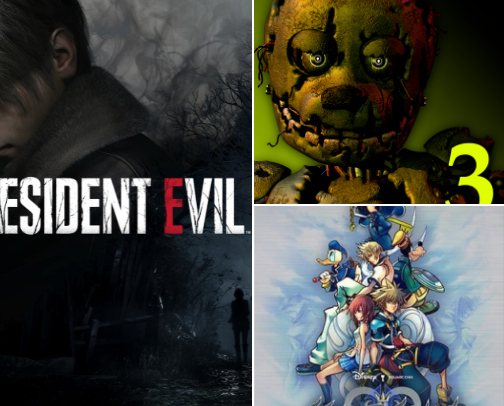 Video Games cover photo collage