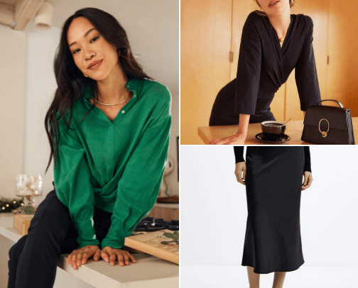 Winter/Holiday Outfits cover photo collage