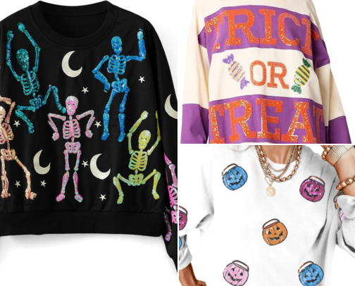 Festive Halloween Tops cover photo collage