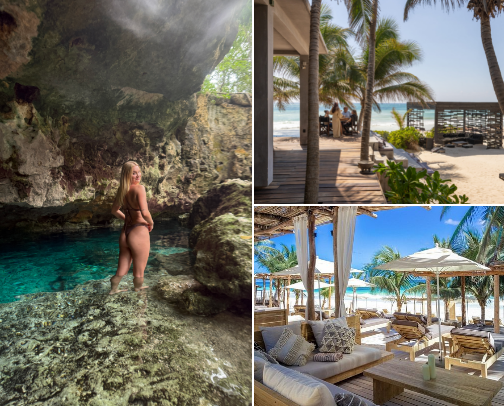 Where to Go In Tulum cover photo collage