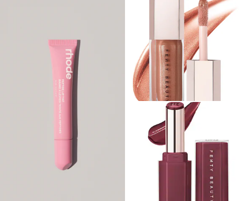 Must haves for lips cover photo collage