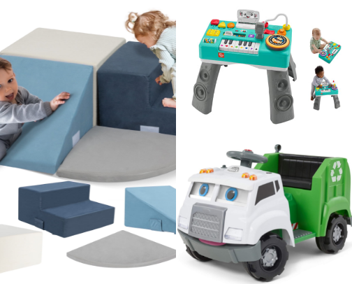 Toddler/baby toys that will actually get used! cover photo collage