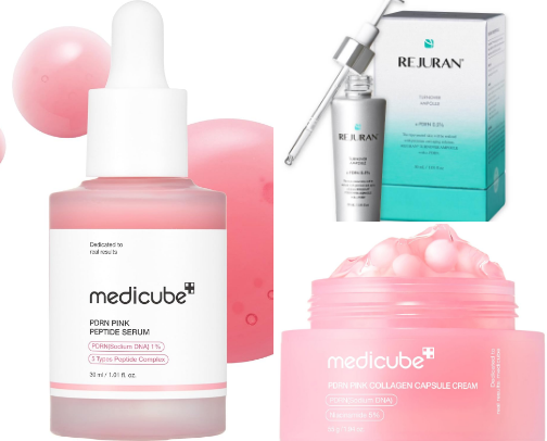 Skin care cover photo collage