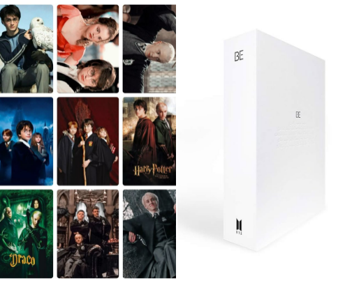 Photo cards cover photo collage