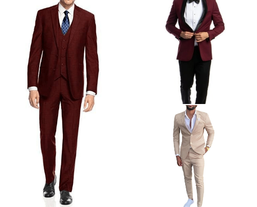Men's wear cover photo collage