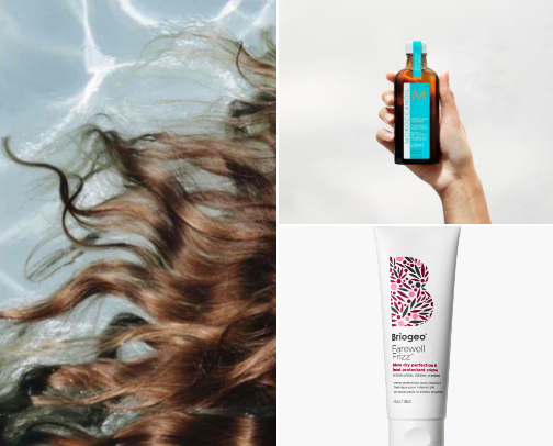 My favorite hair care recs cover photo collage