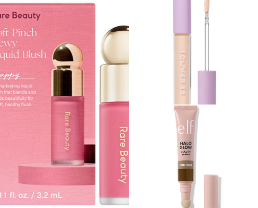 beauty recs :) cover photo collage