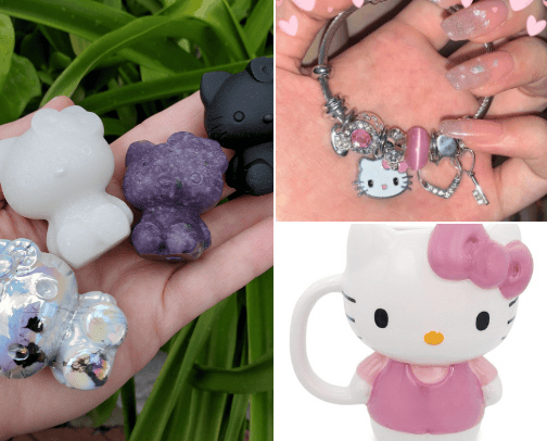 Hello Kitty stuff that just makes sense. 💖 cover photo collage