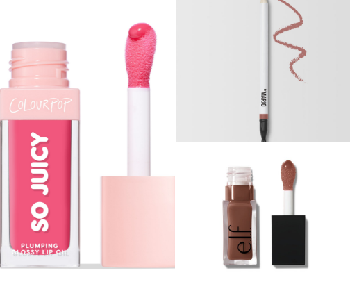 Fav lip products!! cover photo collage