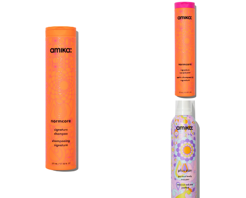 Amika essentials 🧡 cover photo collage
