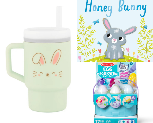 Easter Basket Stuffers for Babies and Toddlers cover photo collage