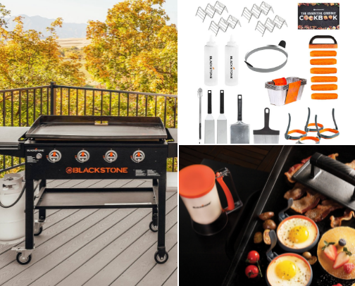Blackstone Griddle & Must Haves cover photo collage