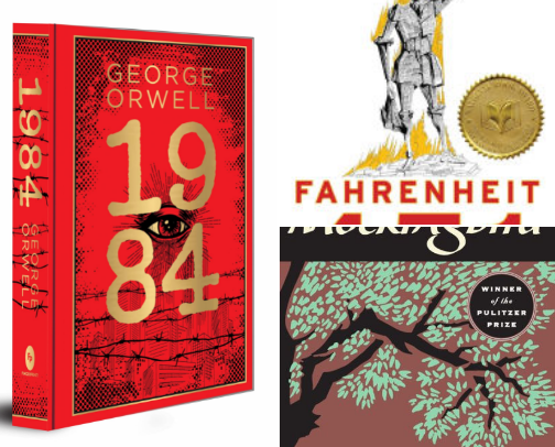 Must Read Banned Books cover photo collage
