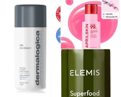 Skincare Favs cover photo collage