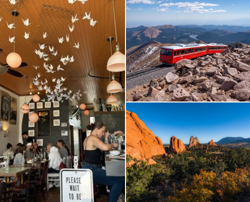 Colorado Springs Food + Drink cover photo collage