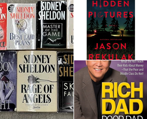 Books I’ve read and enjoyed cover photo collage