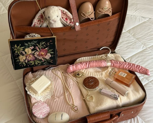 Pretty Protected: Aesthetic Anti-Theft & Travel Gear cover photo collage