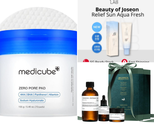 Skincare Recommendations cover photo collage