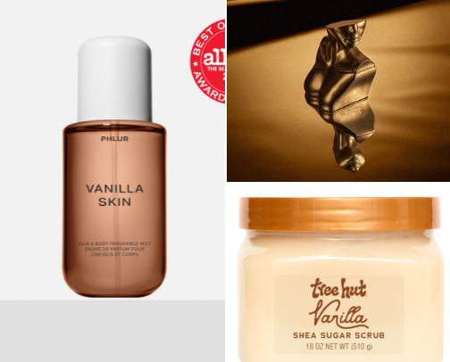 Vanilla Girly Scent Combos🍨✨ cover photo collage