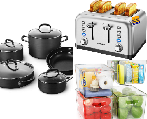 KITCHEN MUST HAVES cover photo collage