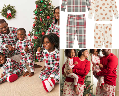 Matching Family Pajama Sets cover photo collage